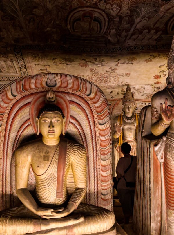 Dambulla rock cave temple Sri Lanka